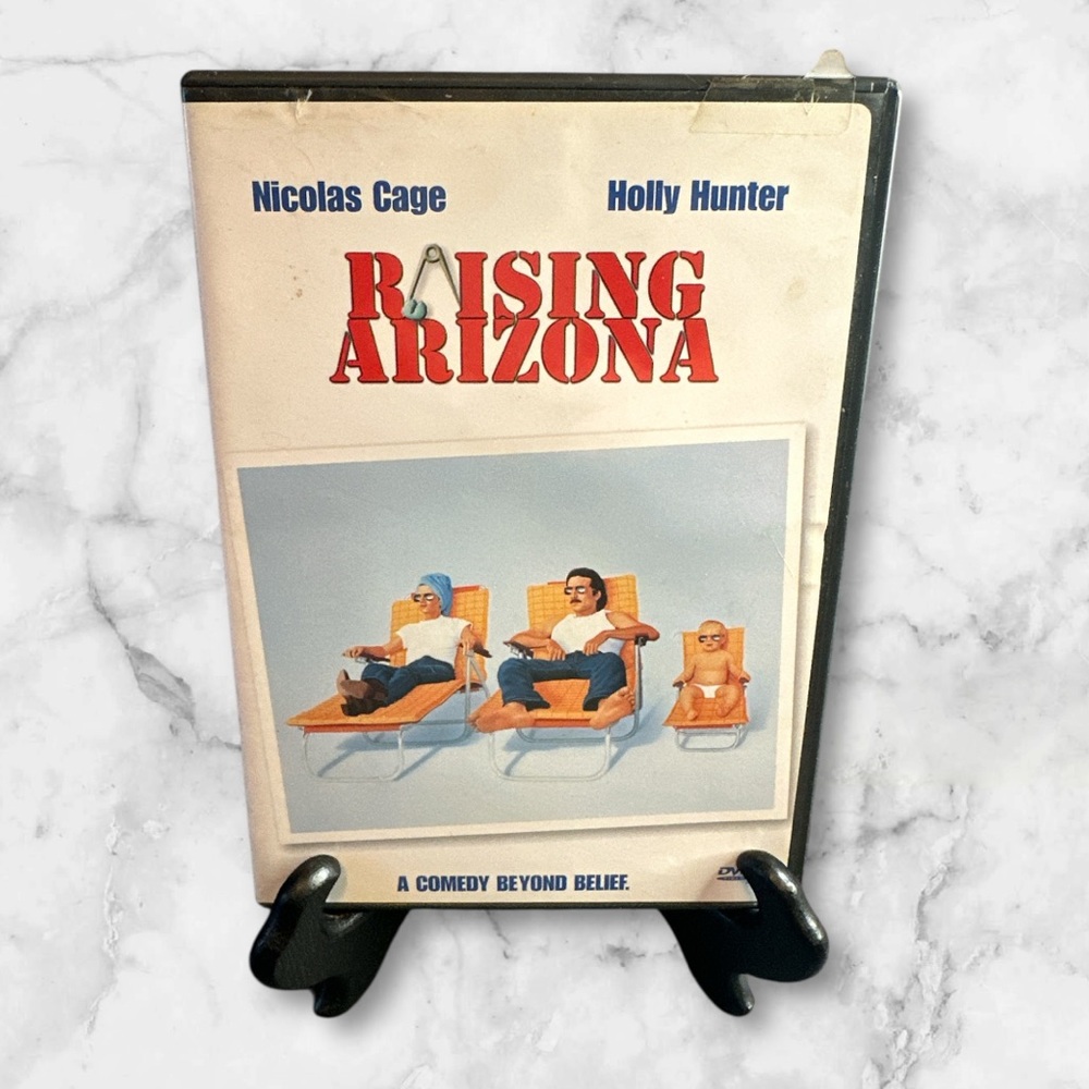 Raising Arizona DVD rated PG13 Nicolas Cage Holly Hunter